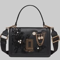 Karl Lagerfeld Embellished Crossbody Bag